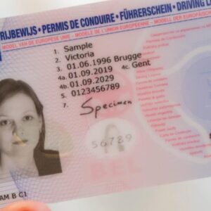 Belgium Driver’s License