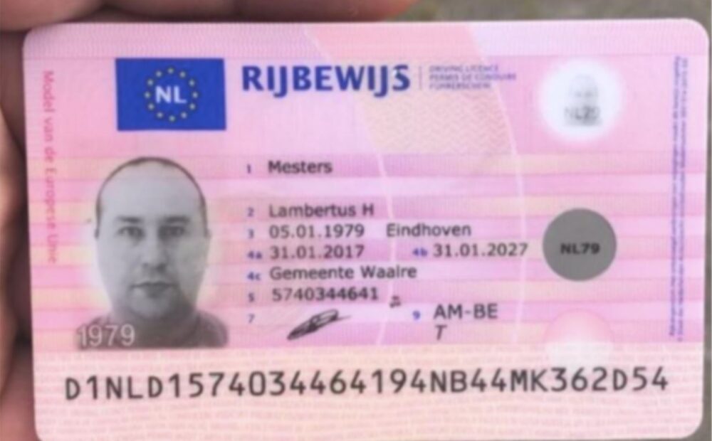 Buy Dutch Driver's License