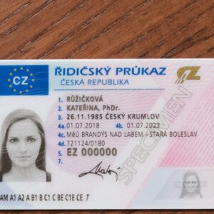 Buy Czech Republic Driver's License